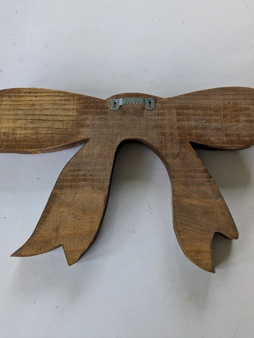 Welcome Handmade Wood Rustic Vintage Sign 1992 Back Hook for Wall Decor